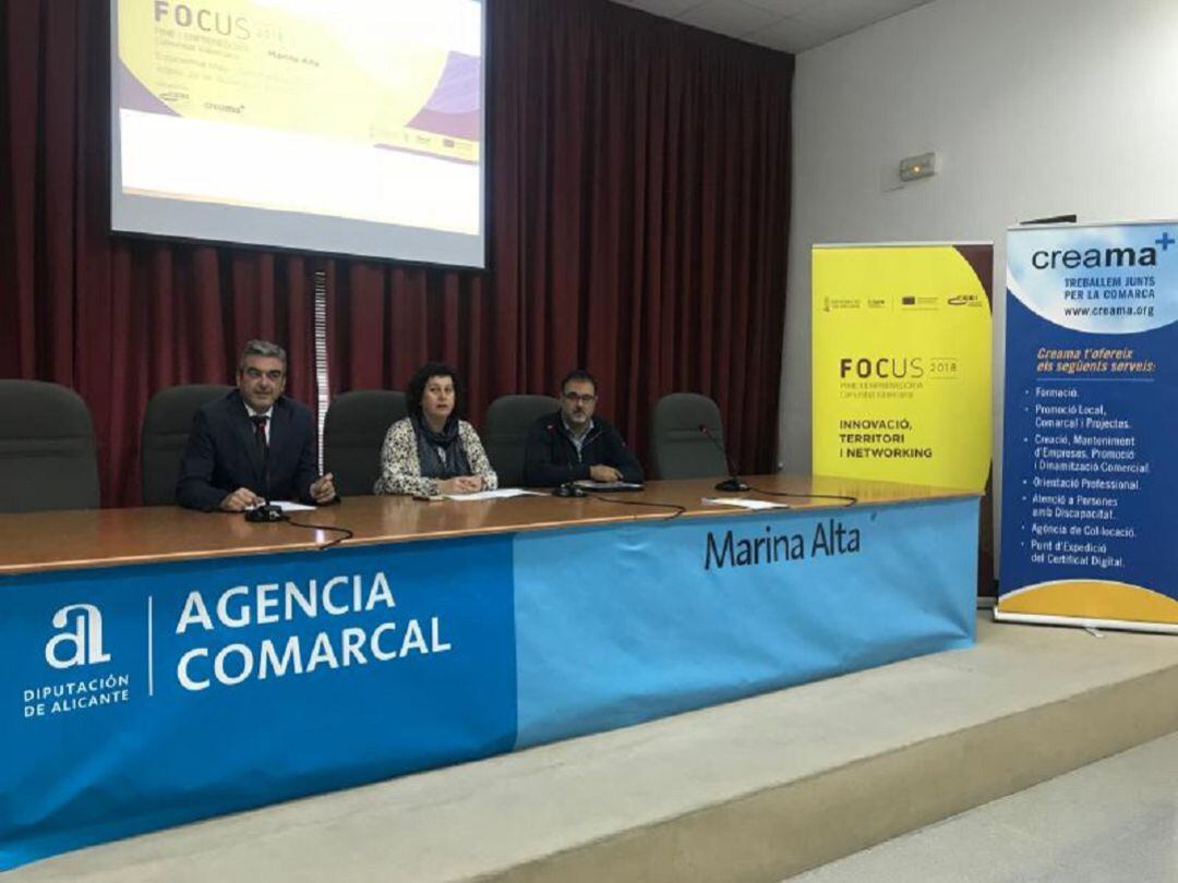 Presentación de &#039;Focus Pyme y Emprendimiento de la Marina Alta&#039;.