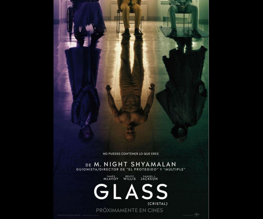 Cartel de &quot;Glass&quot;