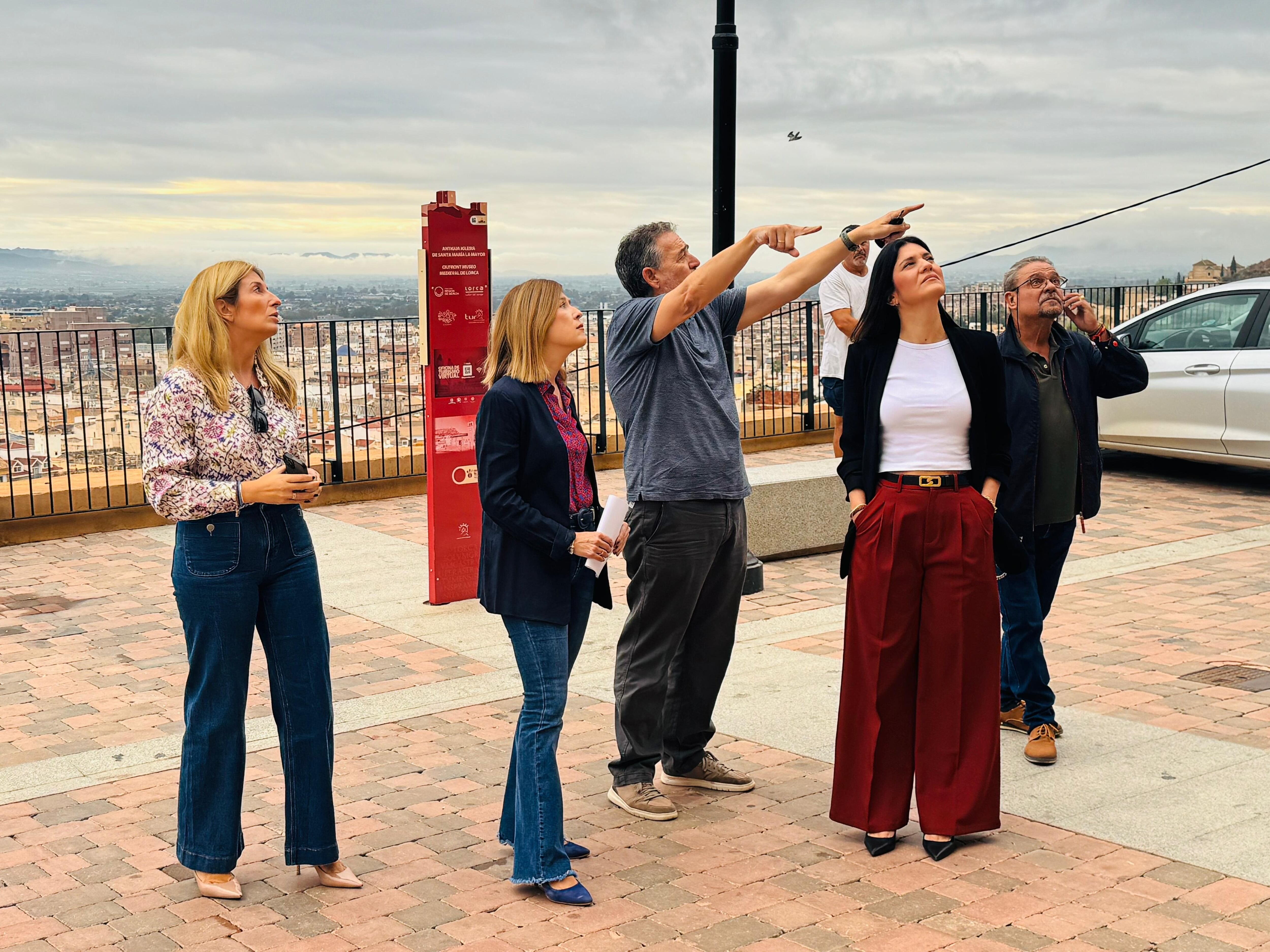 El Ayuntamiento de Lorca inicia los trabajos de restauración de la portada principal de la Iglesia de Santa María