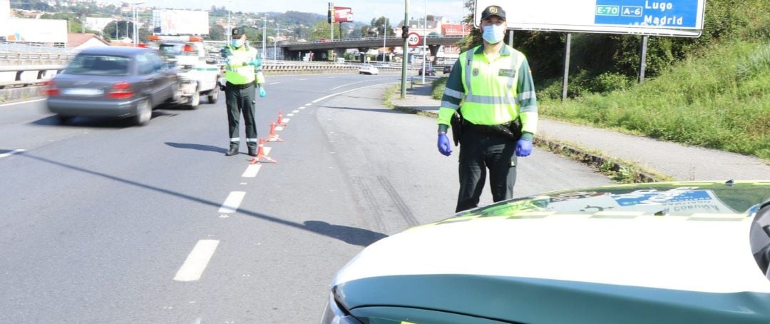 Dispositivo de la Guardia Civil para el control de drogas, alcohol y movilidad. 