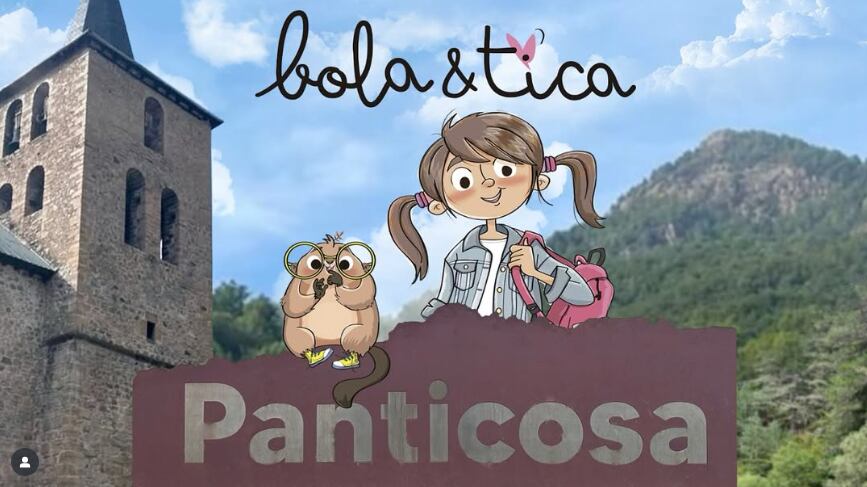 Bola y Tica, personajes creador por Rebeca Abós