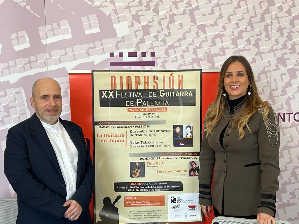 Carles Pons y Laura Lombraña