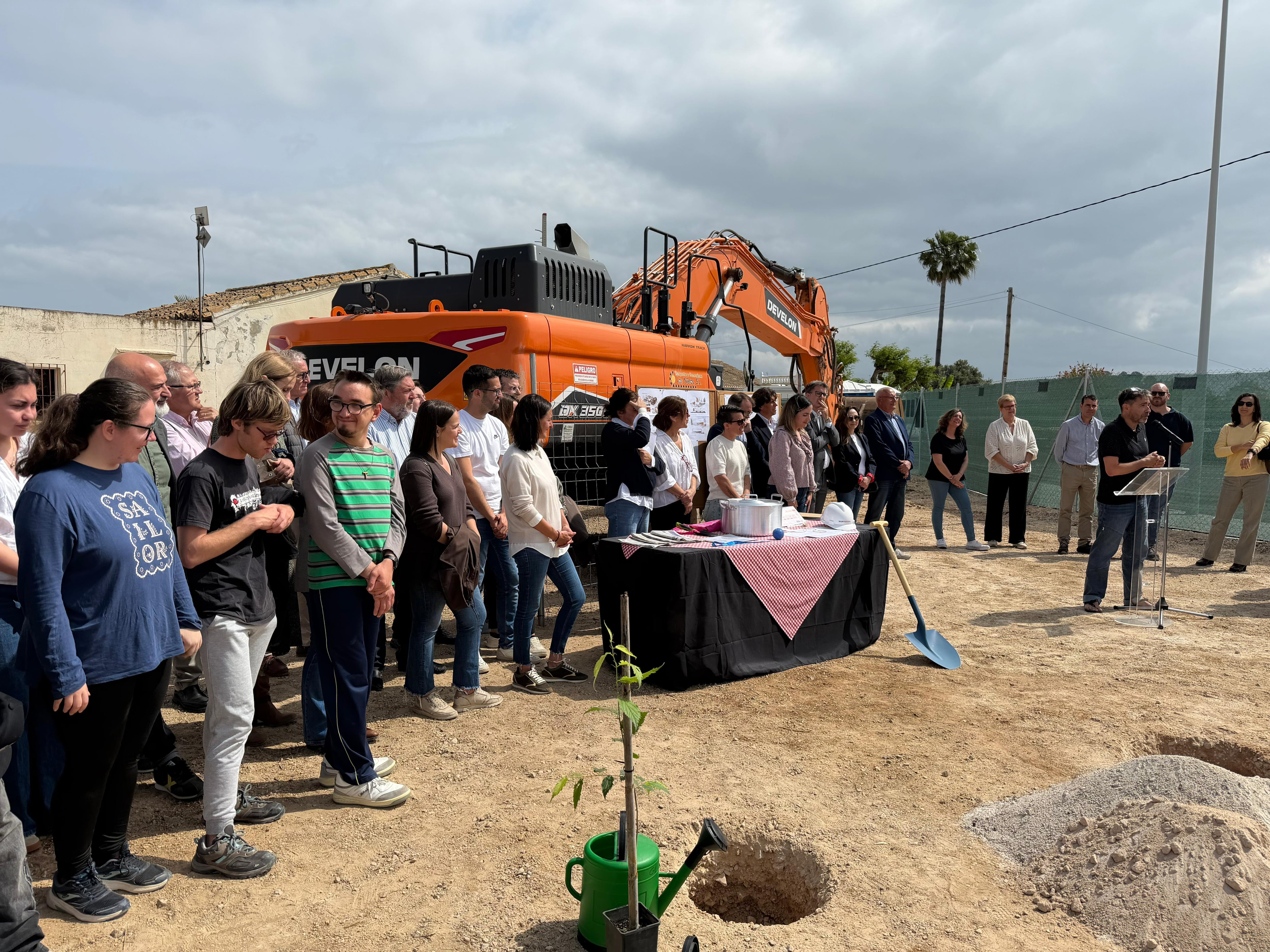 Primera piedra del CEE Raquel Payá en Dénia
