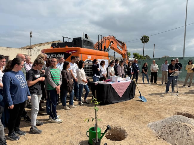 Primera piedra del CEE Raquel Payá en Dénia