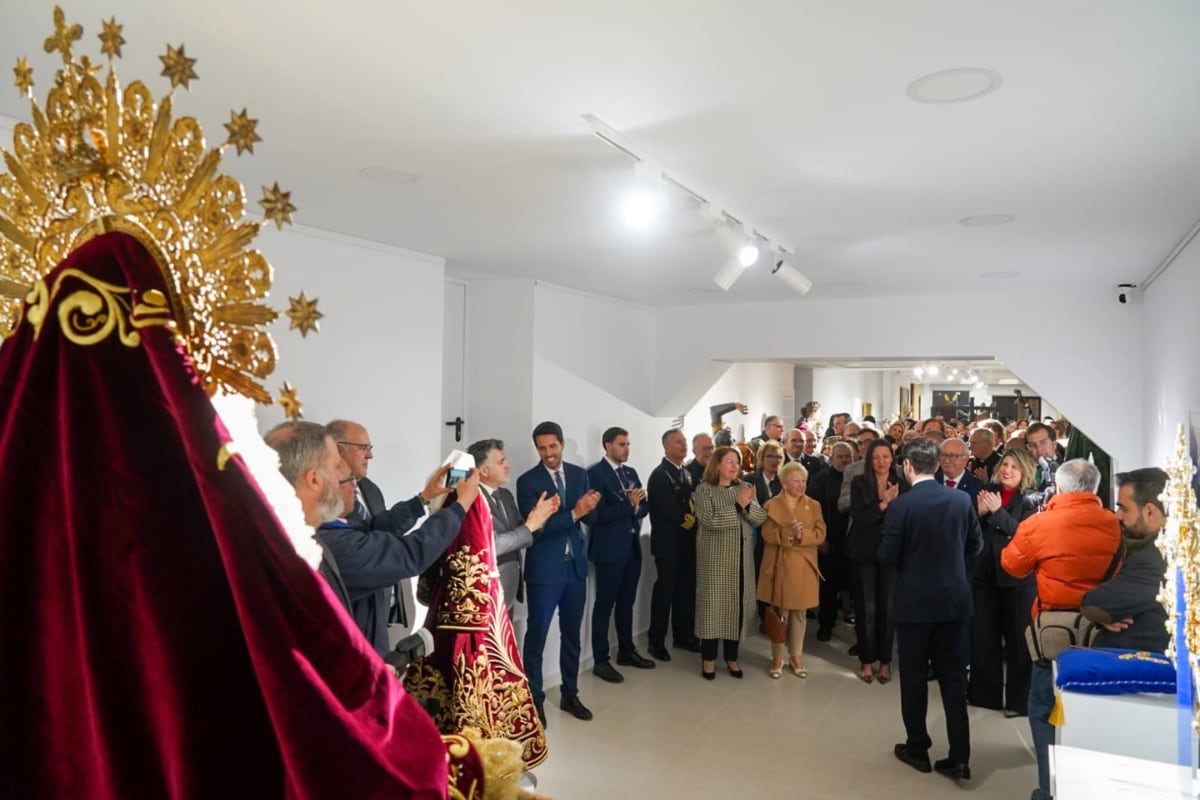 La alcaldesa ensalza la preservación del patrimonio y de la Semana Santa de los Californios en la inauguración de la &#039;Espiga Dorada&#039;