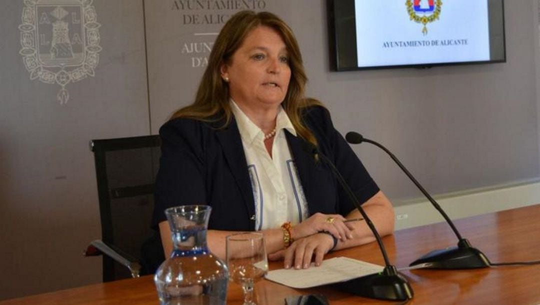 La edil de Educación en el Ayuntamiento de Alicante, Julia LLopis, en una imagen de archivo