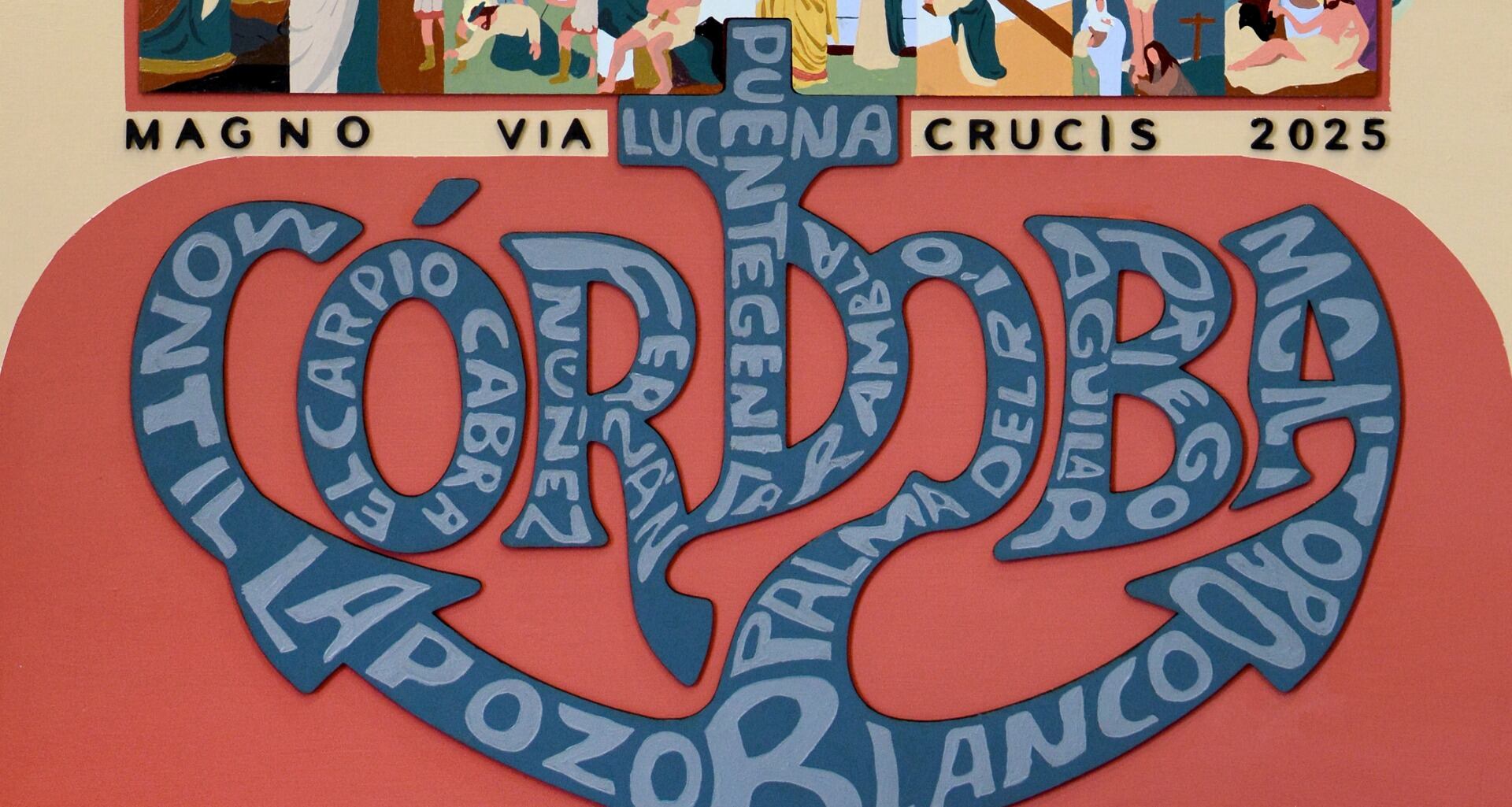 Logotipo del Magno Vía Cruces de Córdoba 2025