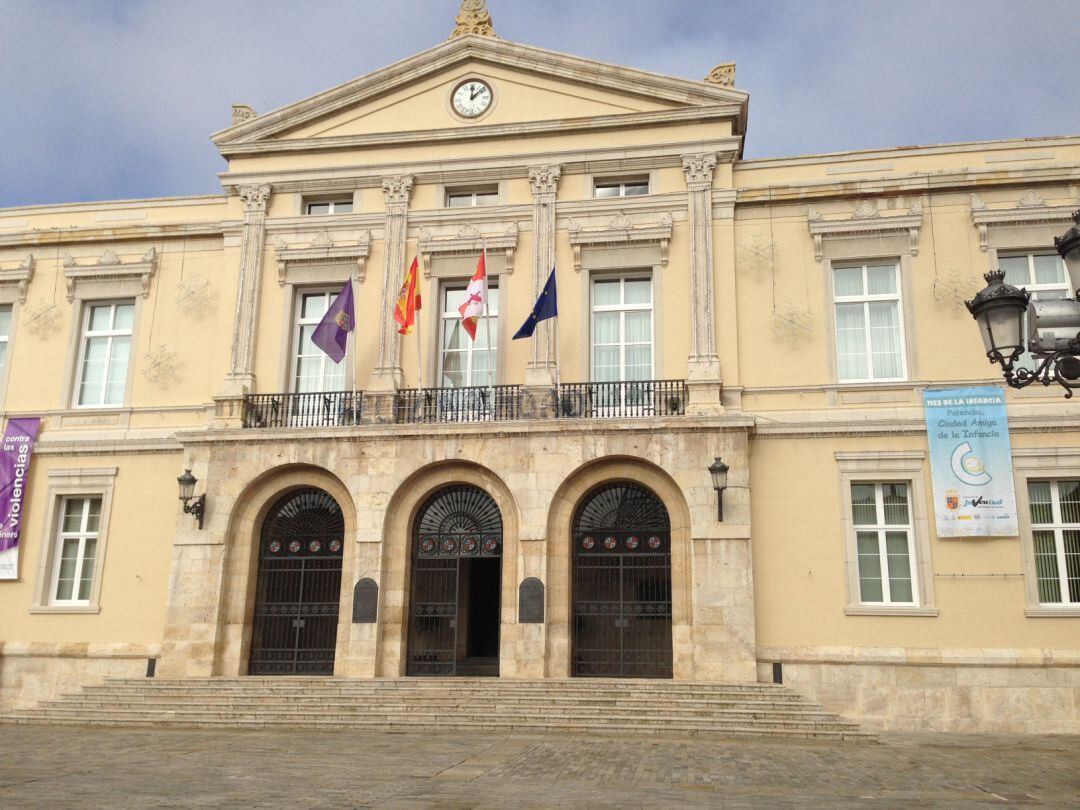 Fachada del Ayuntamiento de Palencia