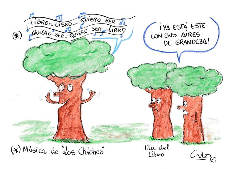 La viñeta de Villanueva, Día del libro