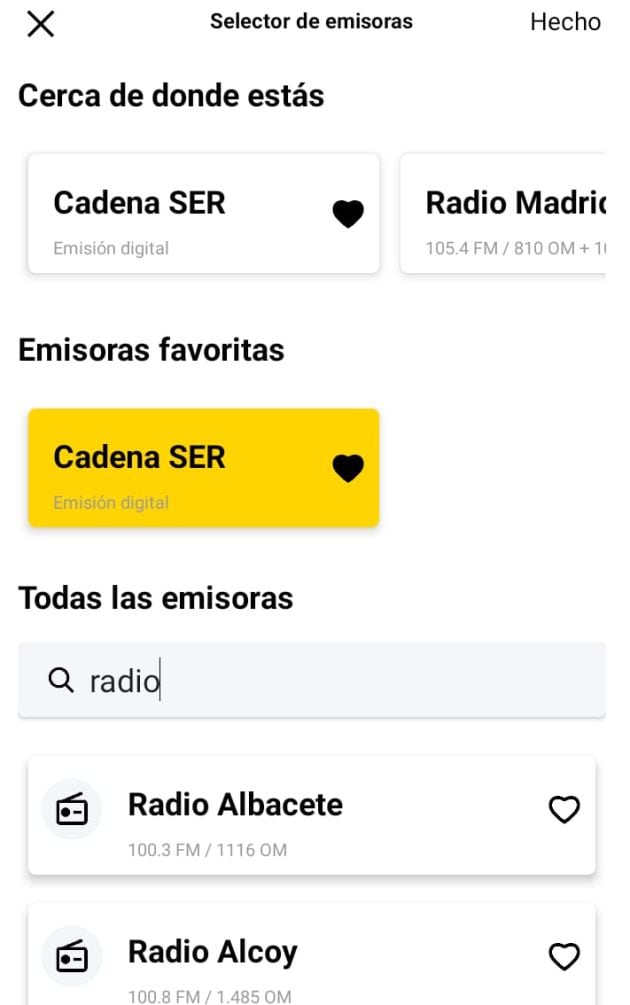 Usa el buscador para encontrar tu emisora.