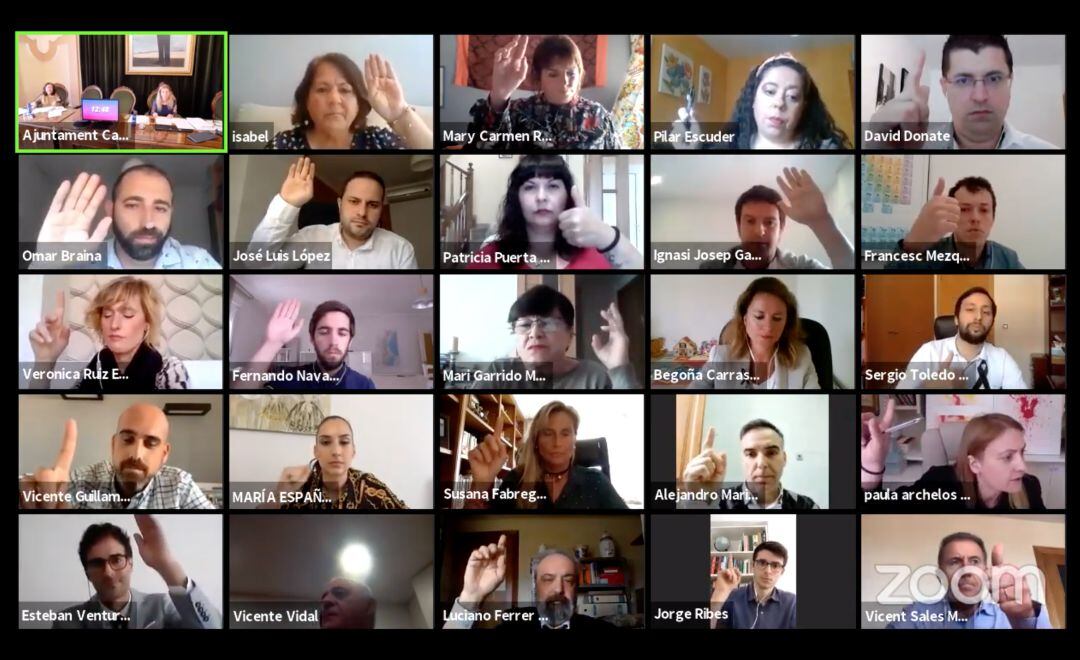 Pleno del Ayuntamiento de Castelló