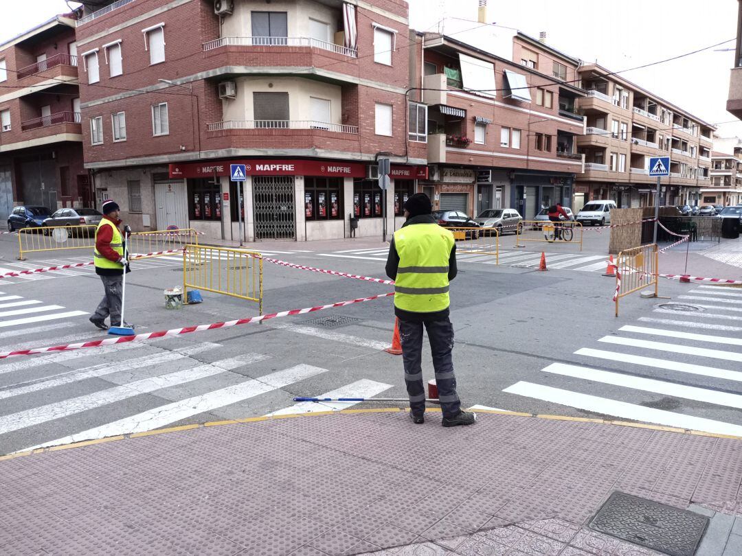 Imagen de los trabajos realizados