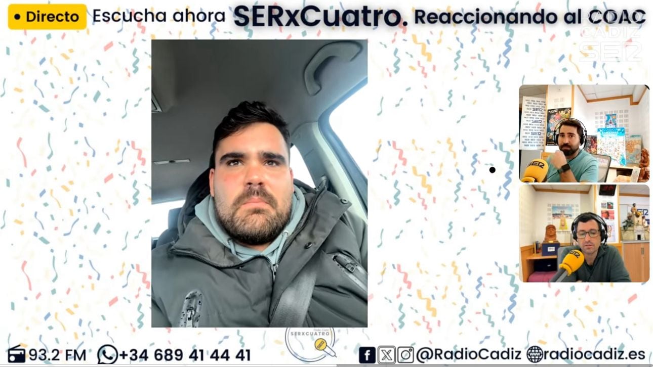 Manuel Cornejo en el Reaccionando de SERxCuatro.