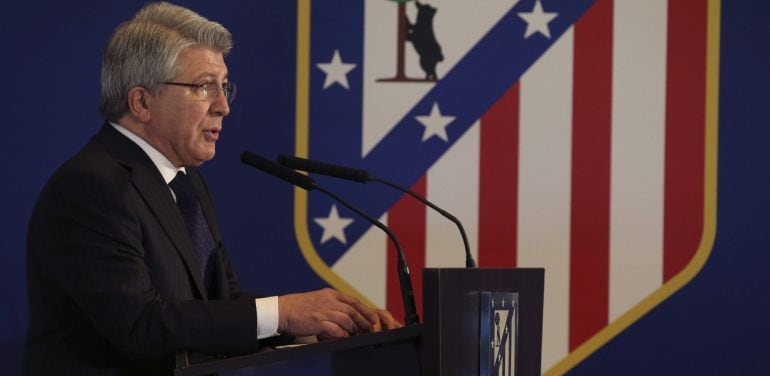 El presidente del Atlético de Madrid, Enrique Cerezo (EFE)