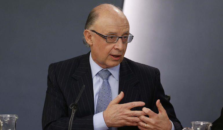 El ministro de Hacienda, Cristóbal Montoro.