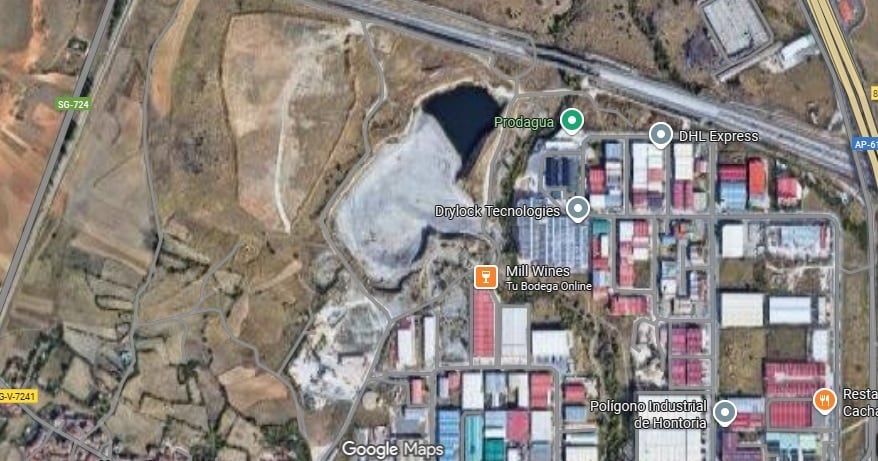 Terrenos donde se ubicará el polígono industrial de La Costanilla