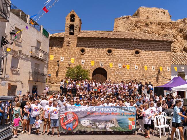 Protesta en Solera.