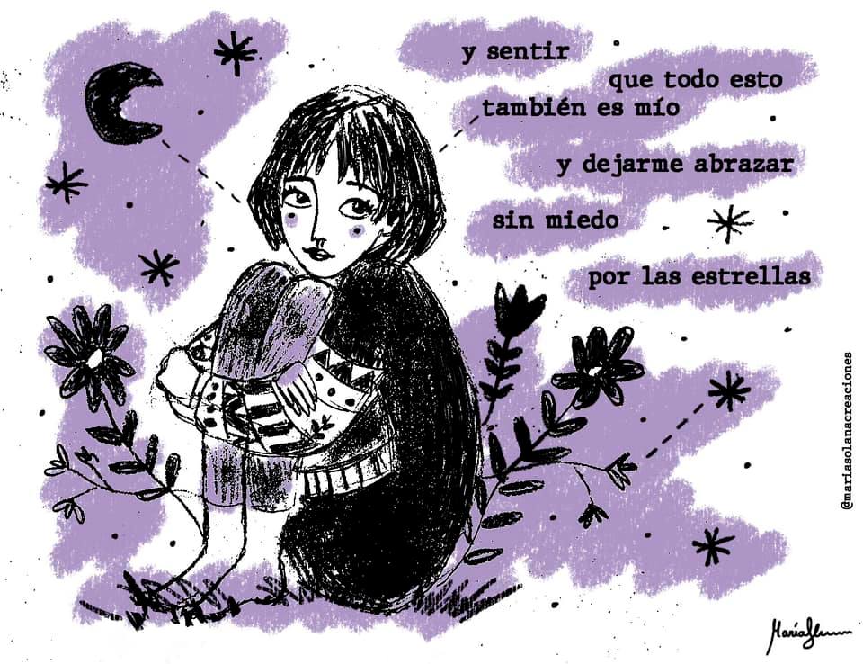 Ilustración de la artista manchega María Solana, cedida para este fin