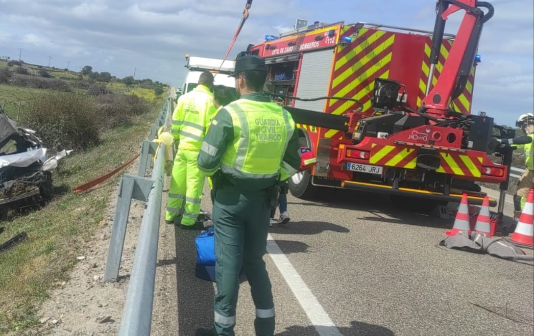 Fotografía lugar del accidente