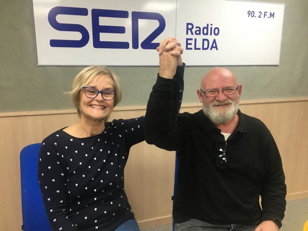 Ana Rumbo y José Flores en Radio Elda Cadena SER