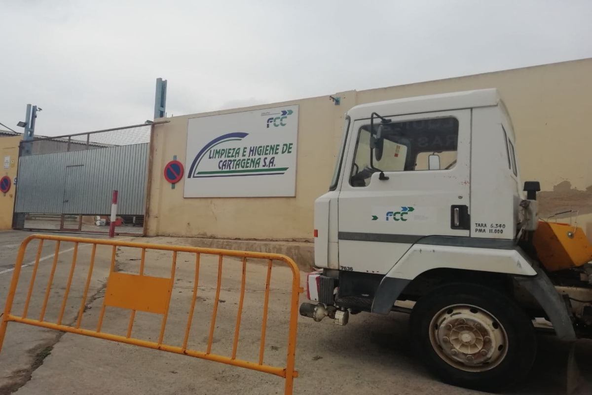 Un camión de FCC en una imagen de archivo