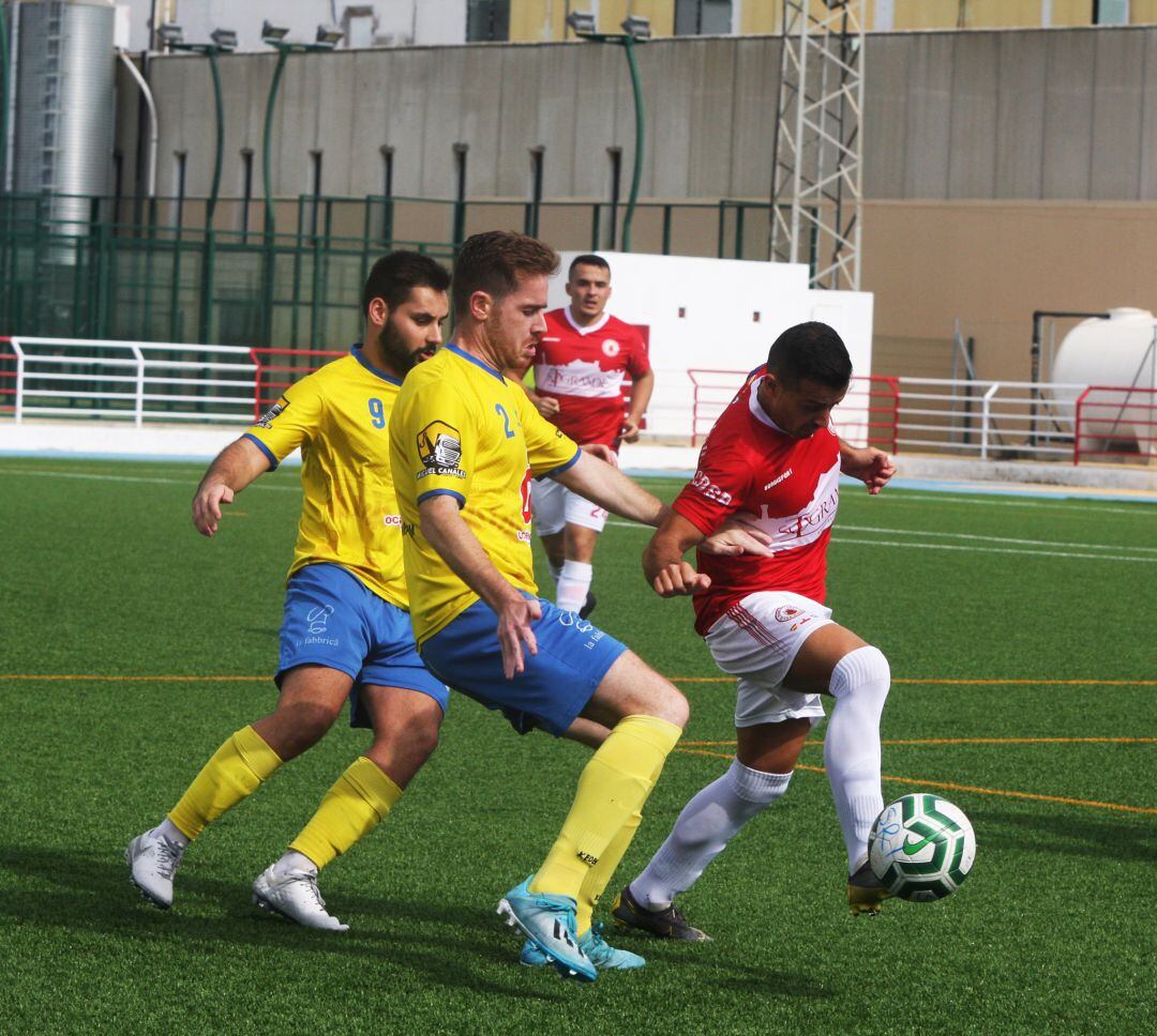 Un momento de un partido.