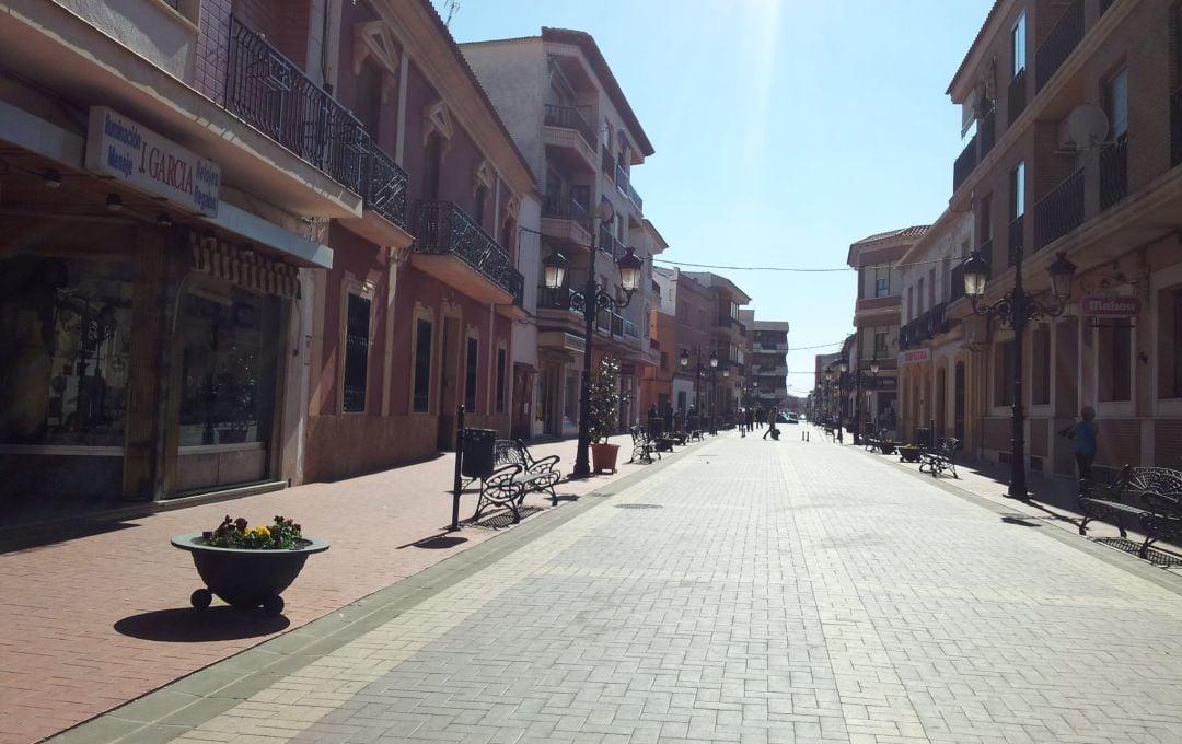 Imagen de archivo de una de las calles de Moral de Calatrava (Ciudad Real) 