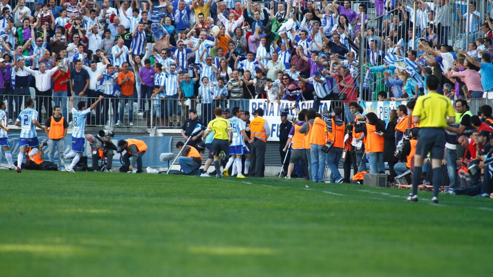 La afición siempre responde y La Rosaleda se llenará para presenciar el sábado el partido entre el Málaga y Burgos
