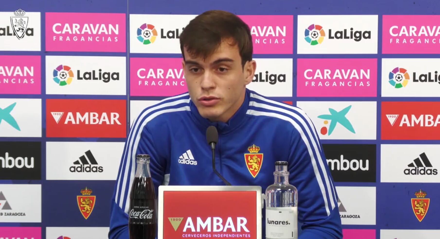 Francho Serrano, jugador del Real Zaragoza