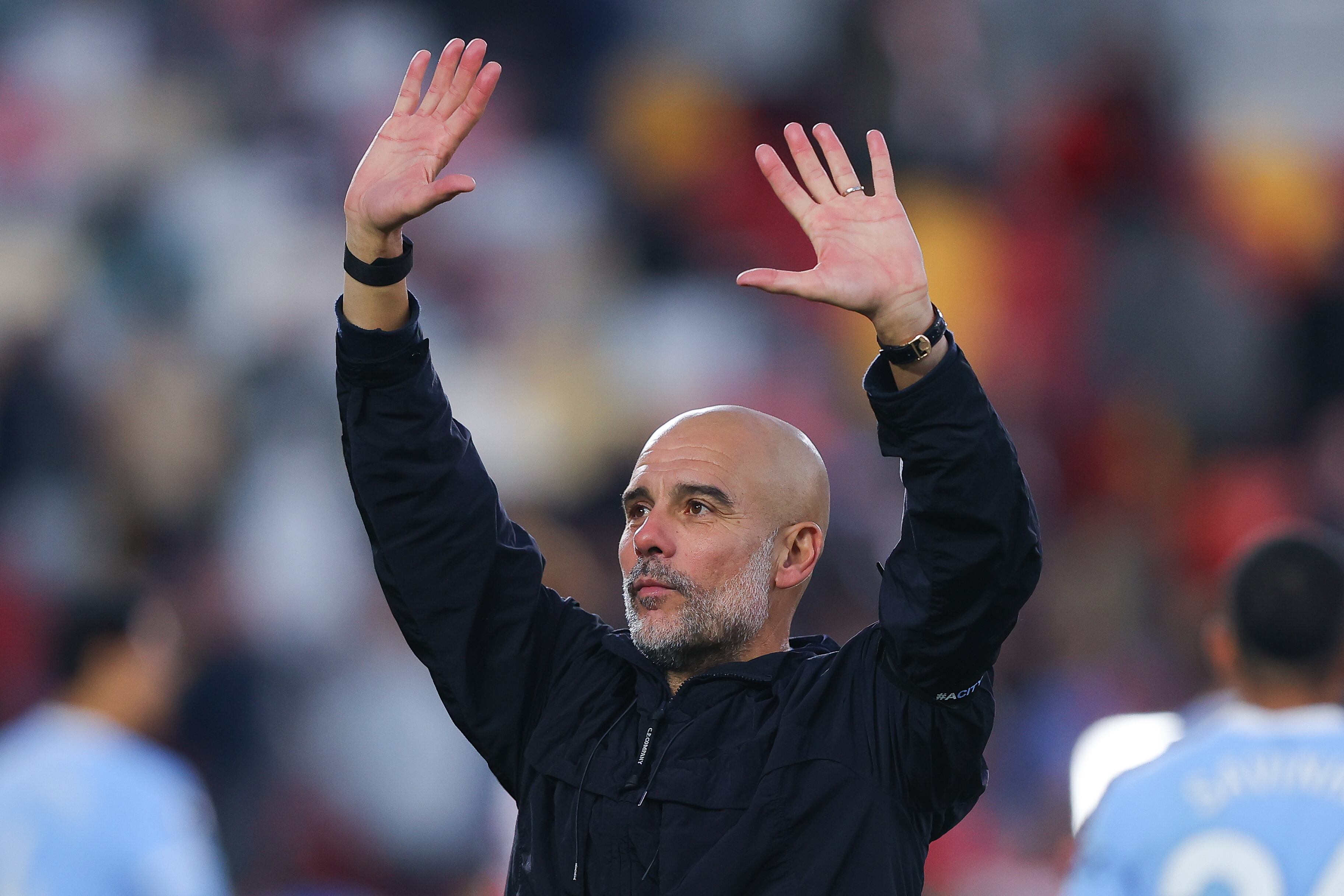 Pep Guardiola, entrenador del Manchester City