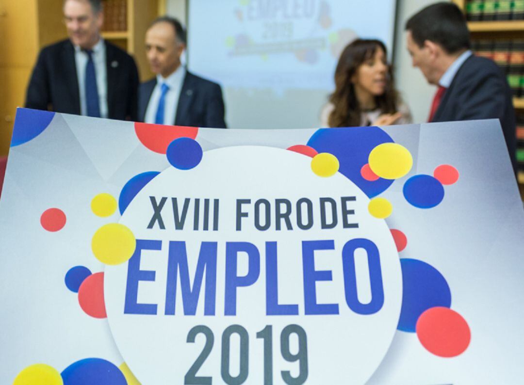 Cartel del Foro de Empleo de la UBU 2019