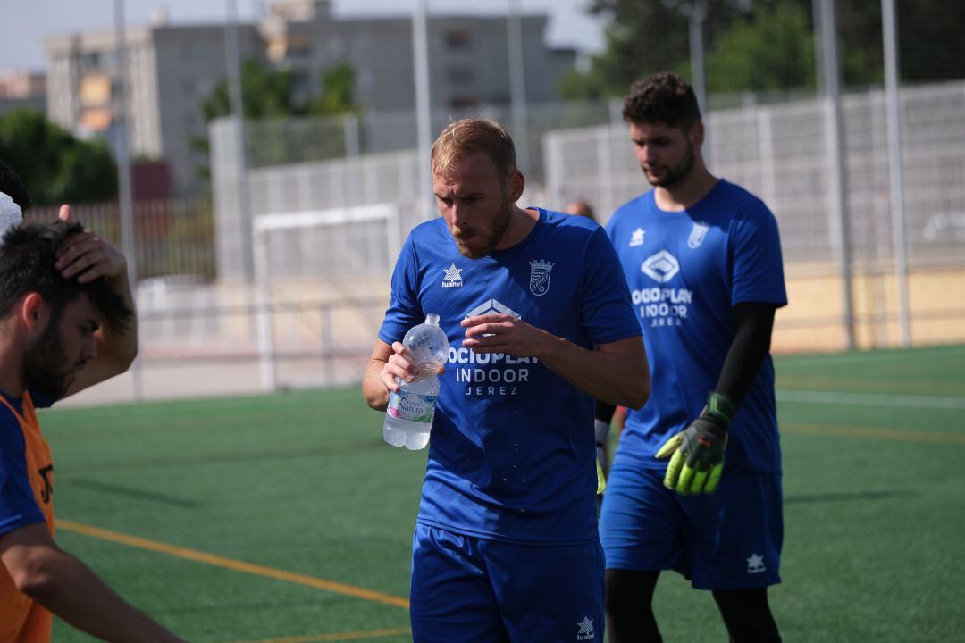 Joe durante un entrenamiento en La Granja