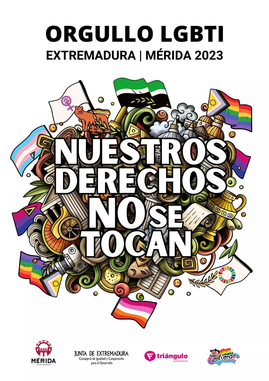 &quot;Nuestros derechos no se tocan&quot; lema del Orgullo en Mérida