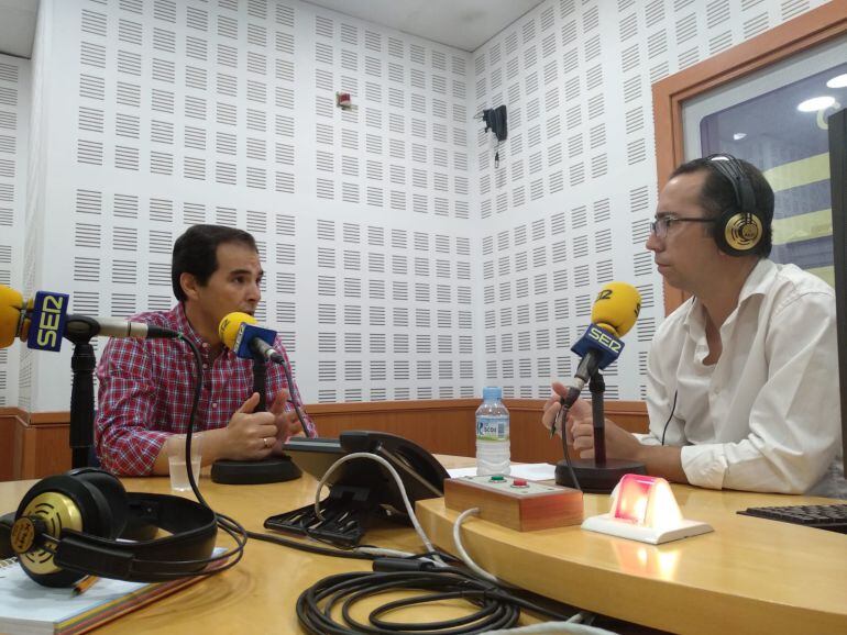 Durante la entrevista con José María Martín en Córdoba Hoy por Hoy