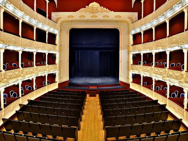 Interior del Teatro Principal de Palencia