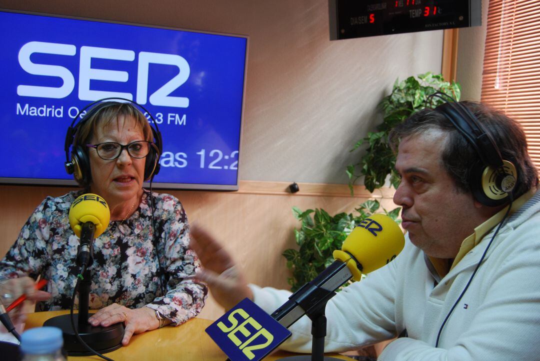Elisa Blanco y Pedro Benayas