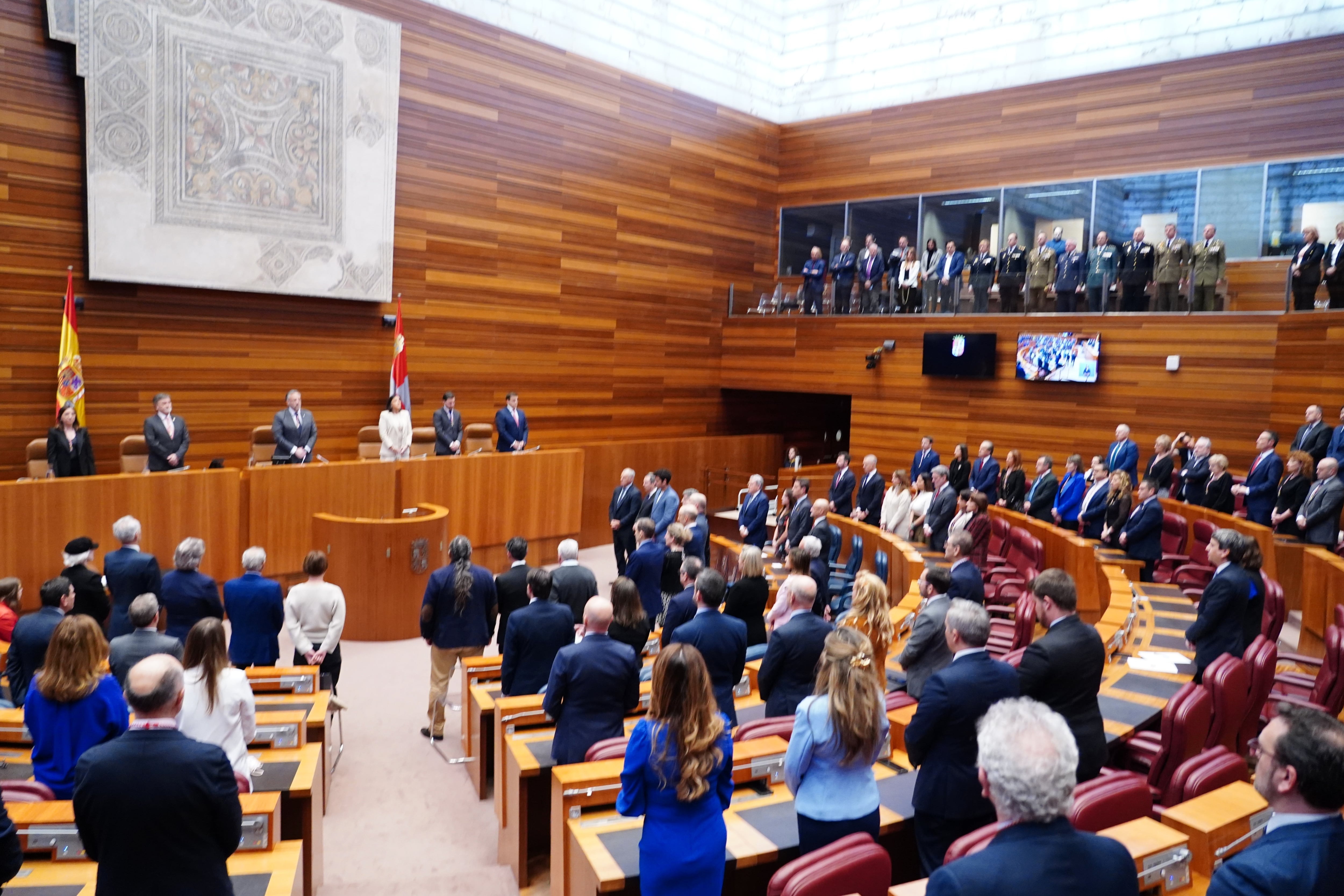 Acto institucional del 41 aniversario del Estatuto de Autónoma de Castilla y León y entrega de la Medalla de Oro de las Cortes de Castilla y León