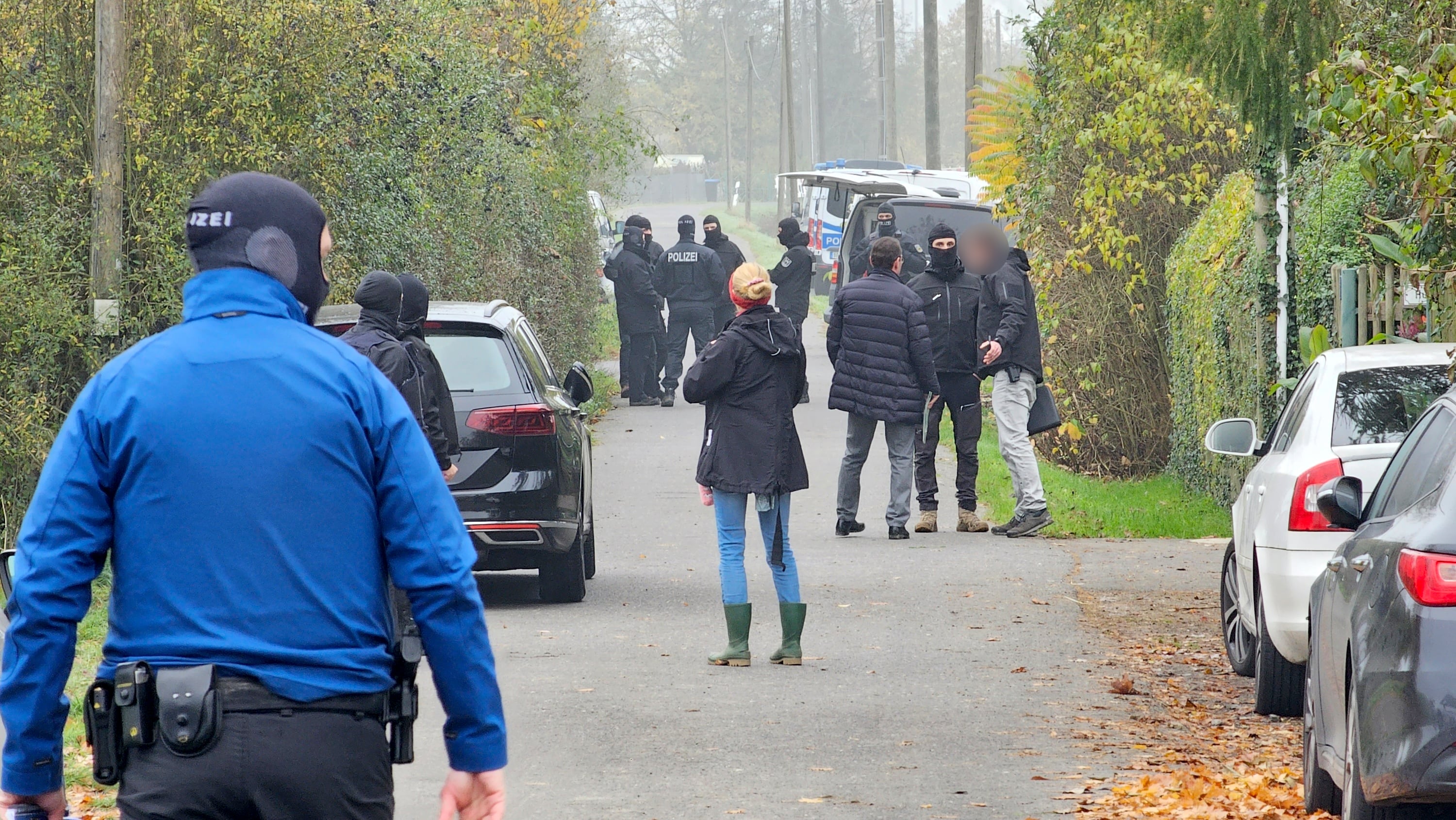 Imagen de la zona en la que se han producido las detenciones. (Photo by Tobias Junghannß/picture alliance via Getty Images)