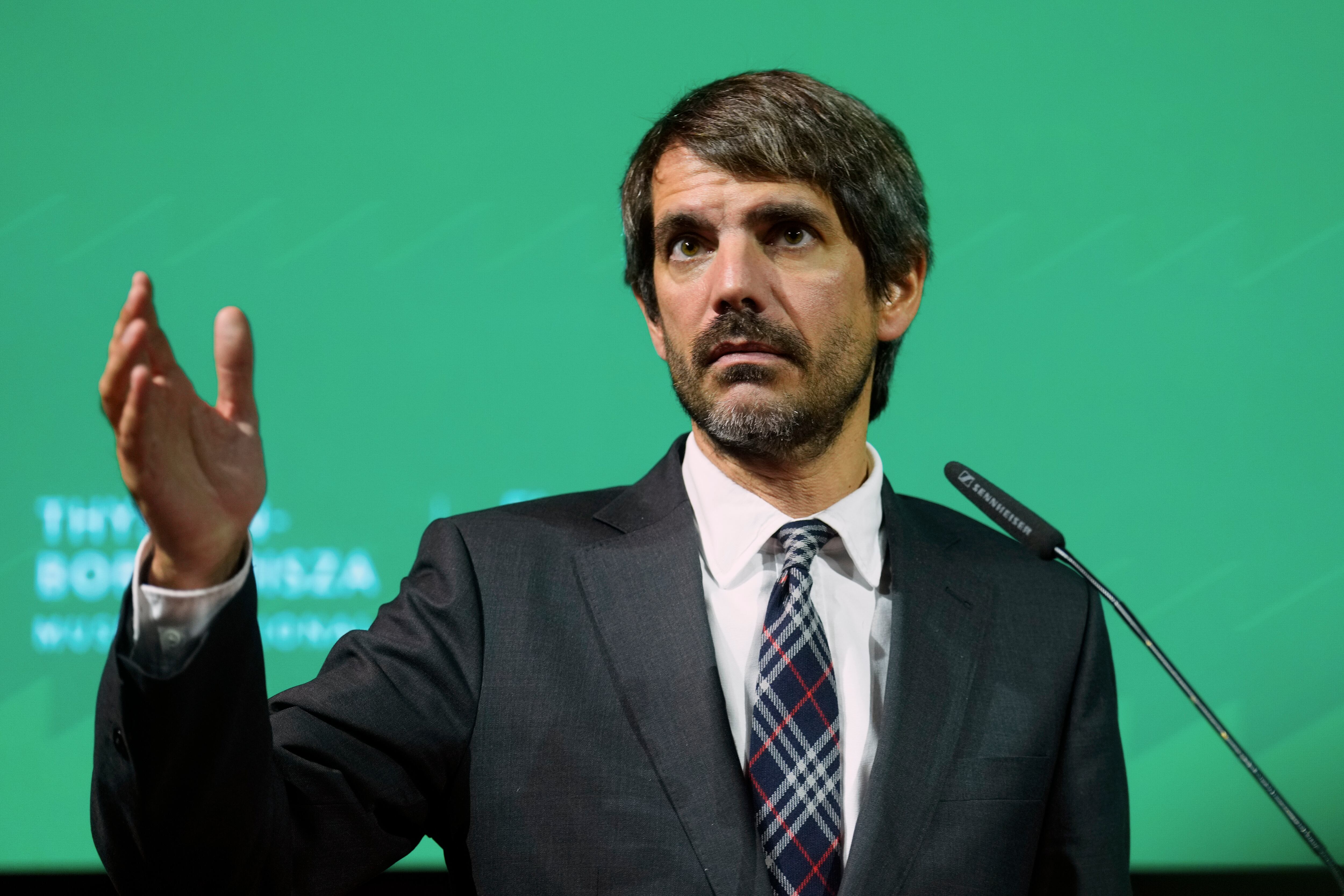 El ministro de Cultura, Ernest Urtasun. EFE/ Borja Sánchez-Trillo