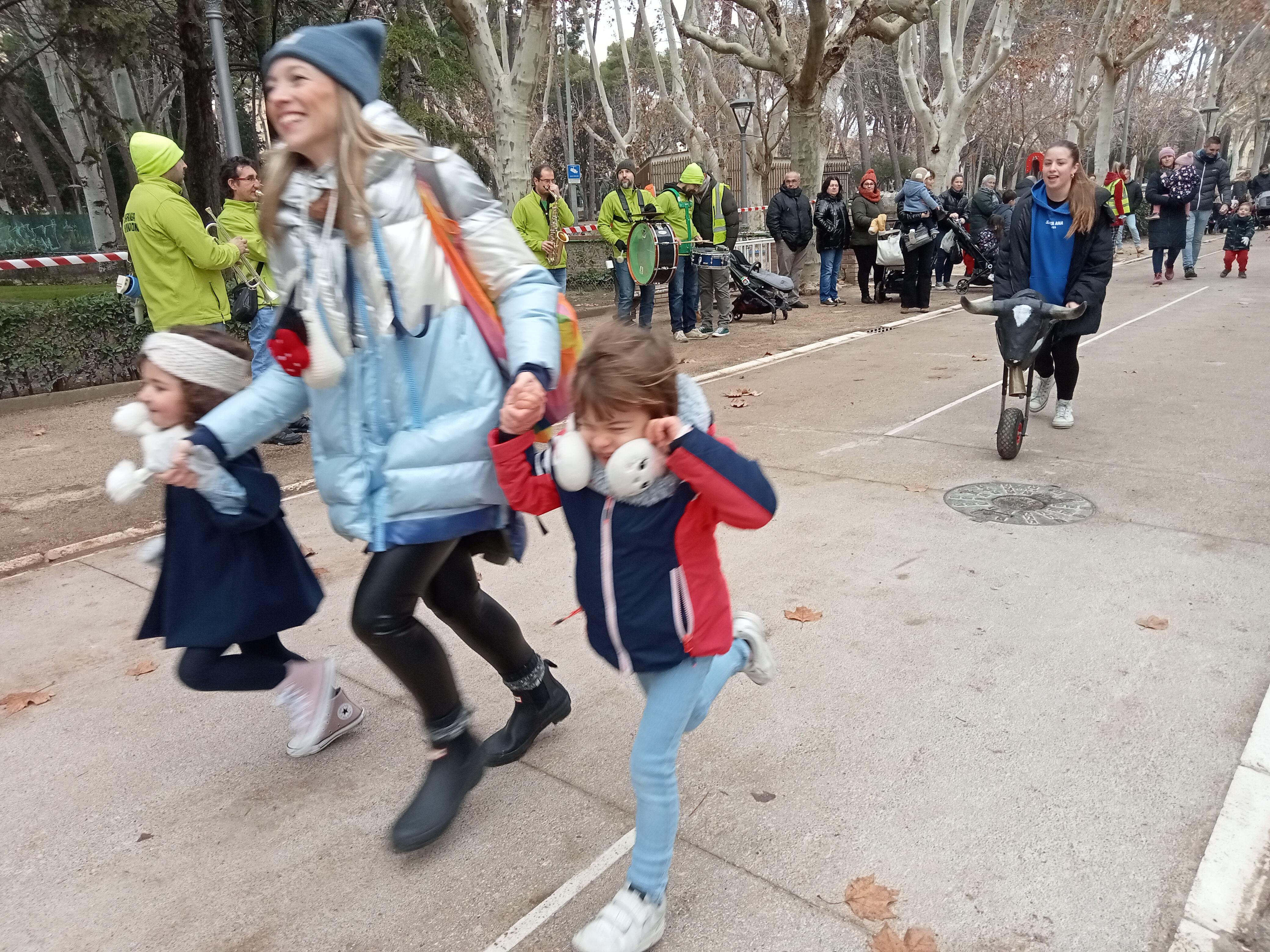 Encierros infantiles de la Peña Zoiti en Huesca
