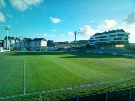 Aspecto del estadio de Miramar este viernes