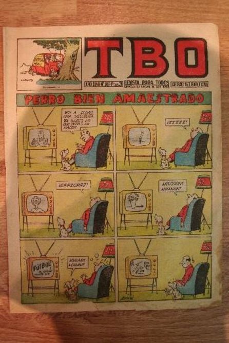 Ejemplar de la revista infantil TBO (nº 307, 1957)