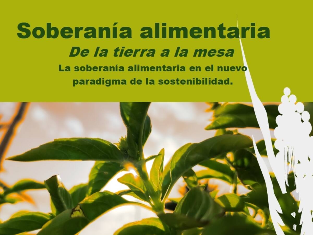Mararía convoca las jornadas de reflexión sobre el reto de la Soberanía alimentaria