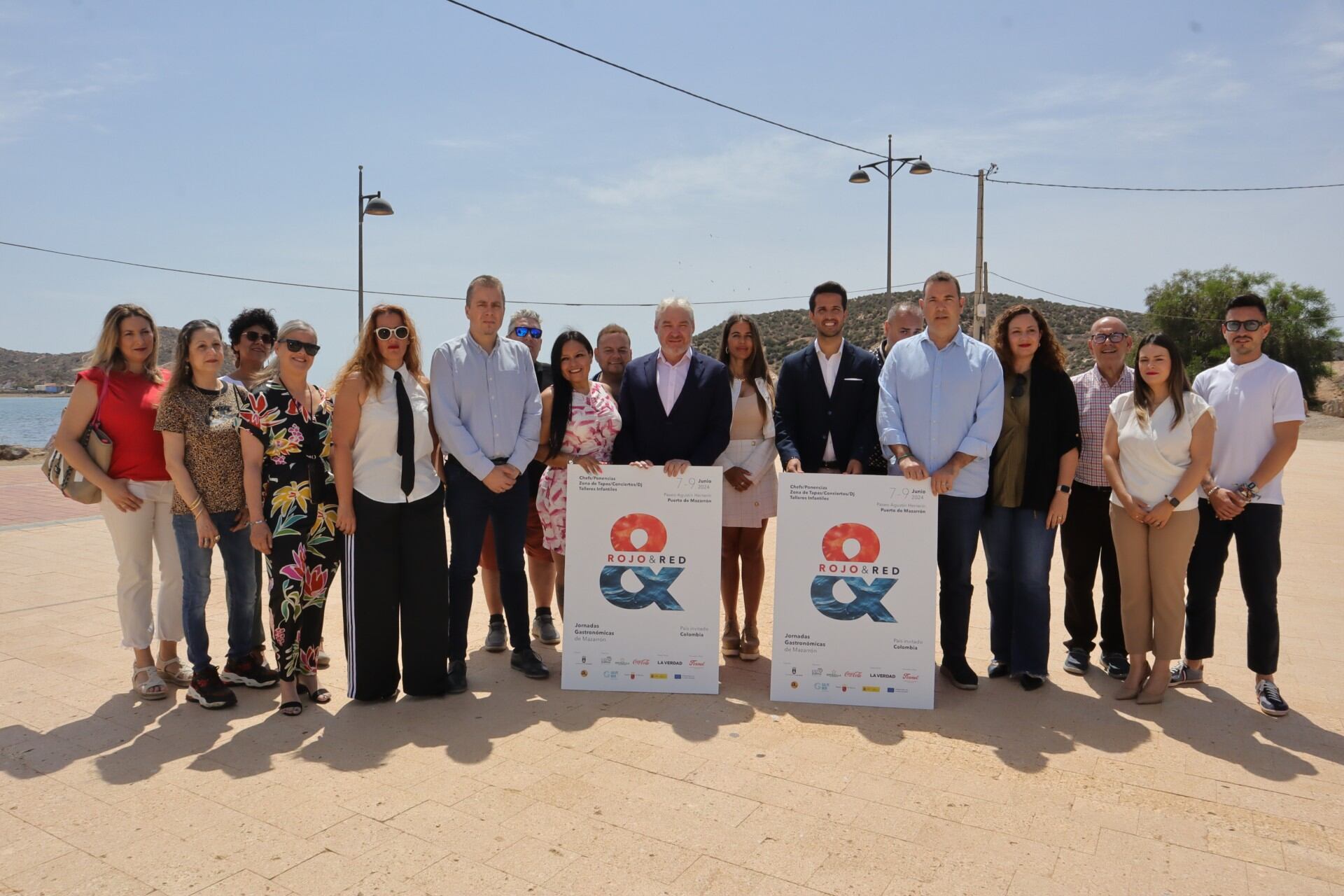 Presentación de las jornadas gastronómicas de Mazarrón, &quot;Rojo & Red&quot;