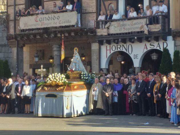 Despedida a la Virgen de la Fuencisla