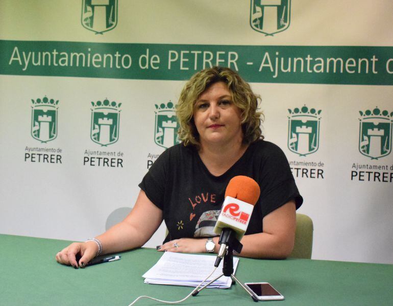 Silvia Rodriguez, concejala de Educación de Petrer