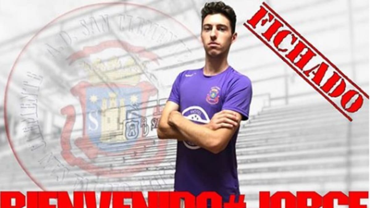 Jorge Arenas refuerza la delantera de la AD San Clemente