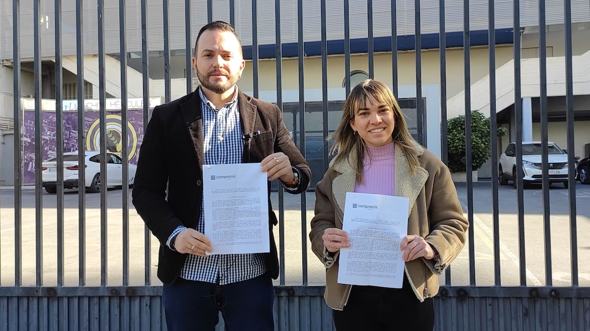 Sara Llobell, edil de Compromís: "Preguntaremos al Ayuntamiento si ha hecho alguna inspección o ha instado al IVF a hacerla en el Rico Pérez al ser un edificio de más de 50 años"