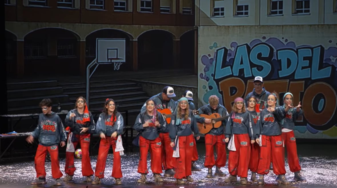 Comparsa juvenil Las del Patio