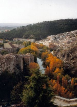 Vistas del Júcar desde Mangana.